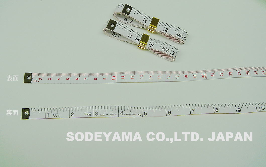 インチ・ロータリーメジャー 78インチ 200 INCH SPRING TAPE MEASURE インチメジャー 洋裁用 手芸用 アパレル採寸用